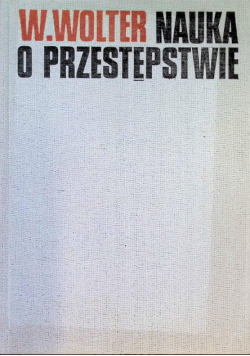 Nauka o przestępstwie