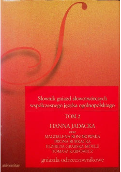 Słownik gniazd słowotwórczych współczesnego języka