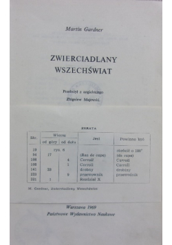 Zwierciadlany Wszechświat