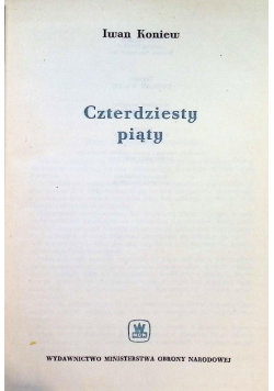 Czterdziesty piąty