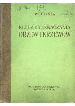 Klucz do oznaczania drzew i krzewów