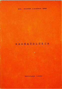 Eschatologia