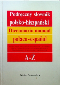 Podręczny słownik polsko  hiszpański