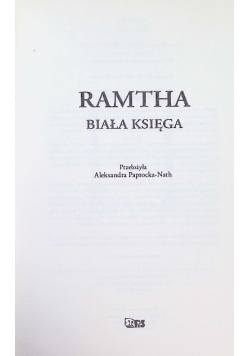 Ramtha Biała Księga