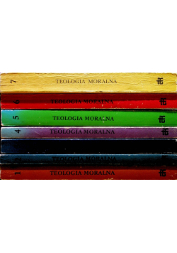 Teologia moralna Tom 1 do 7
