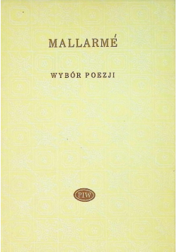 Mallarme Wybór poezji