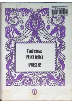 Miciński Poezje