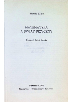 Matematyka a świat fizyczny