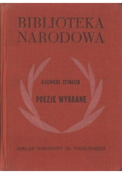 Tetmajer Poezje wybrane