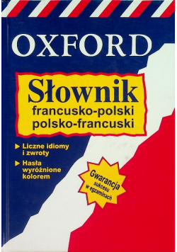 Słownik francusko polski, polsko francuski