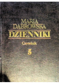 Dąbrowska Dzienniki Tom 5