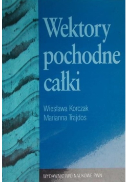 Wektory pochodne całki
