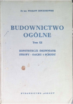 Budownictwo ogólne Tom III