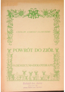 Powrót do ziół