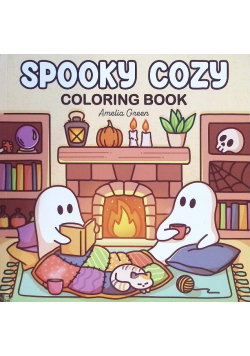 Spooky Cozy Coloring Book