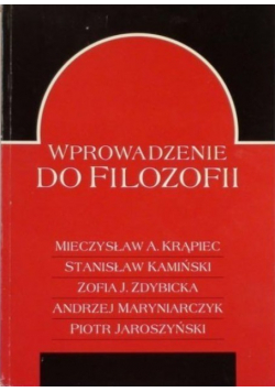 Wprowadzenie do filozofii
