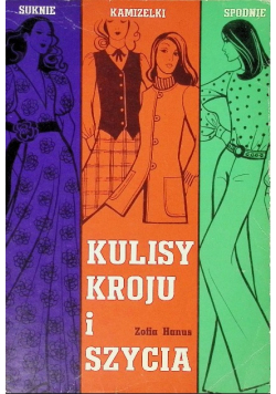 Kulisy kroju i szycia, suknie, kamizelki, spodnie