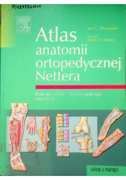 Atlas anatomii ortopedycznej Nettera