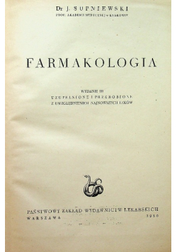 Farmakologia 1950 r.
