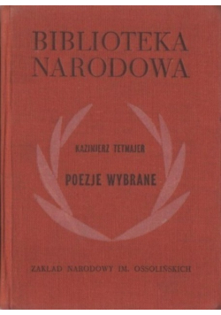 Tetmajer Poezje wybrane