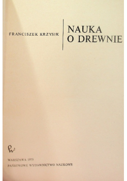 Nauka o drewnie
