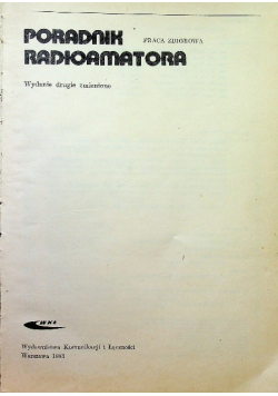 Poradnik Radioamatora