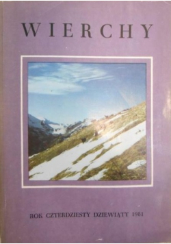 Wierchy Rok czterdziesty dziewiąty 1981