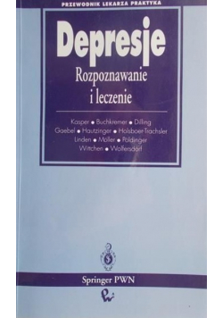 Depresje rozpoznawanie i leczenie