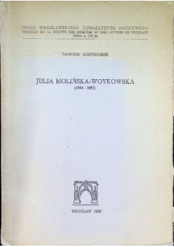 Julia Molińska Woykowska 1816 -1851