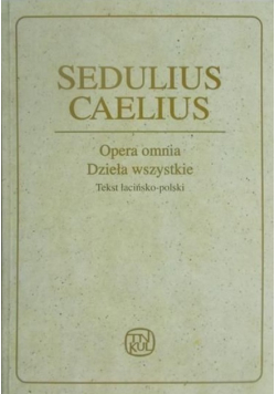 Opera omnia Dzieła wszystkie