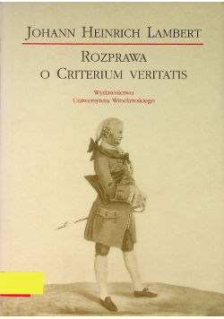 Rozprawa o Criterium veritatis