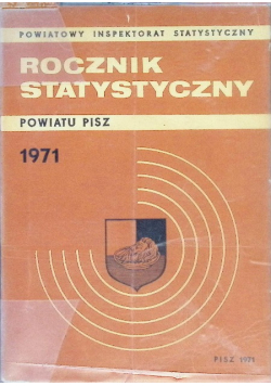 Rocznik statystyczny powiatu Pisz 1971