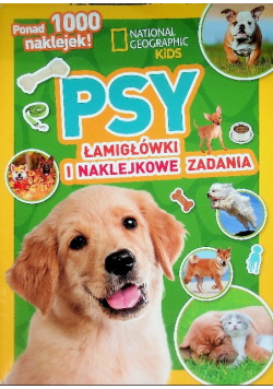Psy łamigłówki i naklejkowe zadania