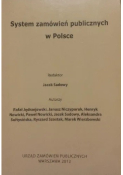 System zamówień publicznych w Polsce