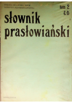 Słownik prasłowiański Tom 2