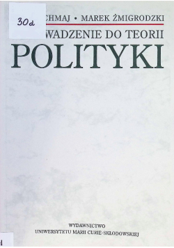 Wprowadzenie do teorii polityki