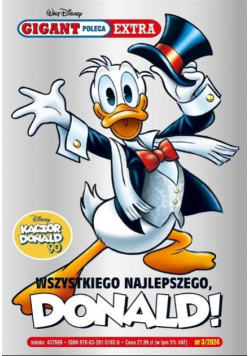 Gigant Poleca Extra Nr 3  Wszystkiego najlepszego Donald