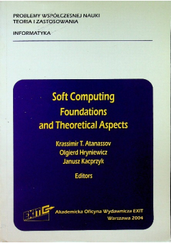 Soft Computing Foundations and Theoretical Aspects