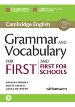 Grammar and Vocabulary for First and First for Schools with answers