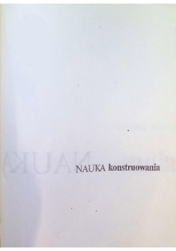 Nauka Konstruowania