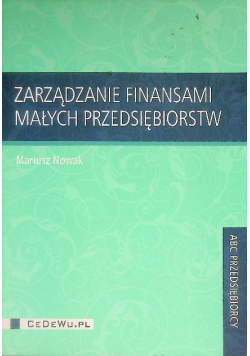 Zarządzanie finansami małych przedsiębiorstw