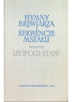 Hymny Brewiarza i sekwencje Mszału