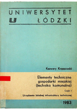 Elementy techniczne gospodarki miejskiej