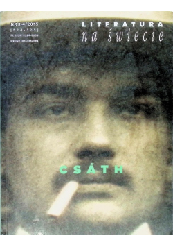 Literatura na świecie Nr 3 - 4 / 15