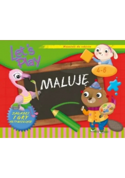 Lets Play Maluję Ćwiczenia I Gry Aktywizujące 4-6 Lat
