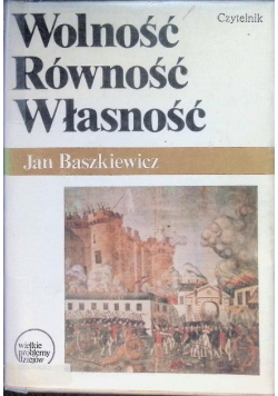 Wolność równość własność