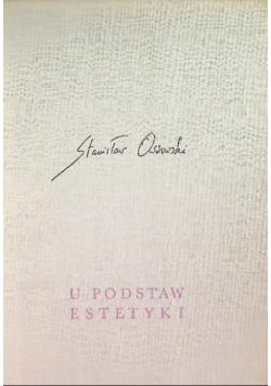 U podstaw estetyki