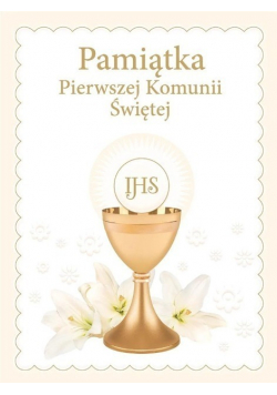 Pamiątka Pierwszej Komunii Świętej