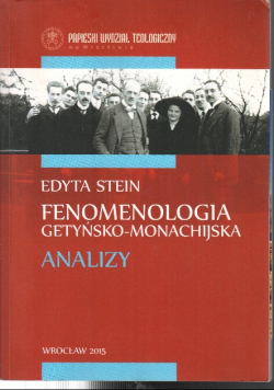Fenomenologia getyńsko-monachijska Analizy