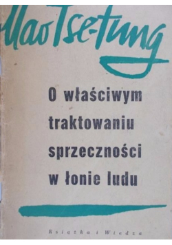 O właściwym traktowaniu sprzeczności w łonie ludu
